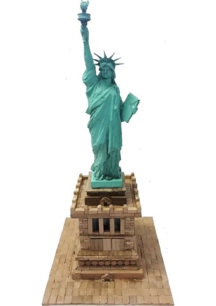 Taş Maket Estatua De La Libertad 1200 N03656