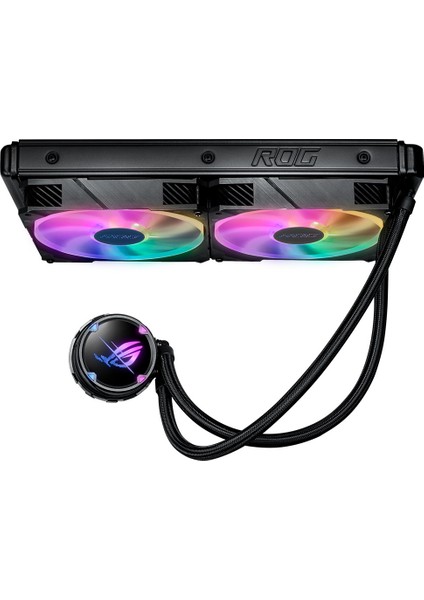 ROG STRIX LC II 280 ARGB AURA SYNC DUAL ROG 140MM ADRESLENEBİLİR RGB FAN SIVI CPU SOĞUTUCUSU V2