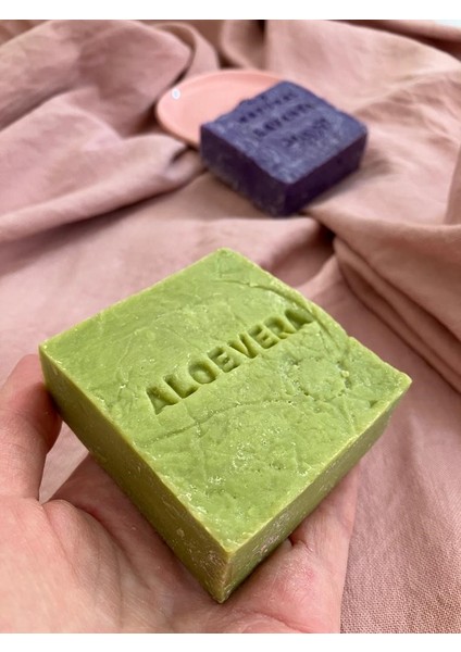 05 Doğal El Yapımı Lavanta & Aloevera Sabunu modelleri