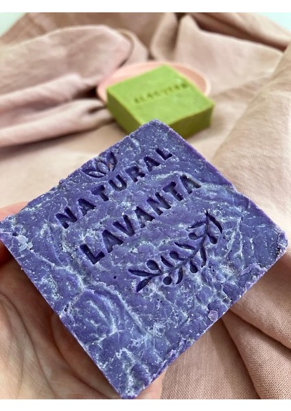 05 Doğal El Yapımı Lavanta & Aloevera Sabunu fırsatları
