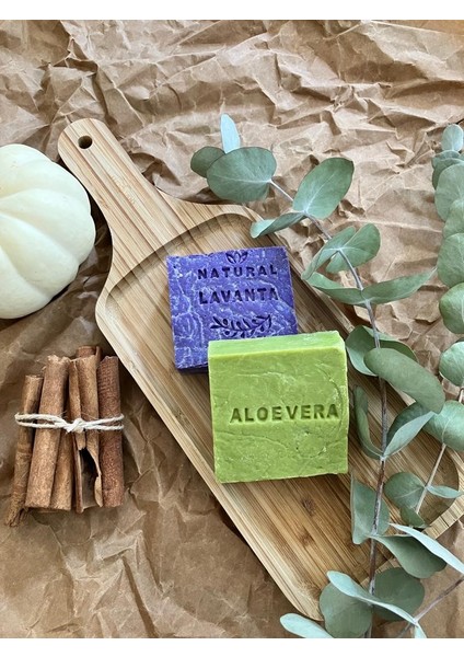 05 Doğal El Yapımı Lavanta & Aloevera Sabunu indirimleri