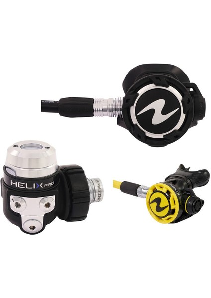 Aqualung Helix Pro Din Regülatör + Ahtapot