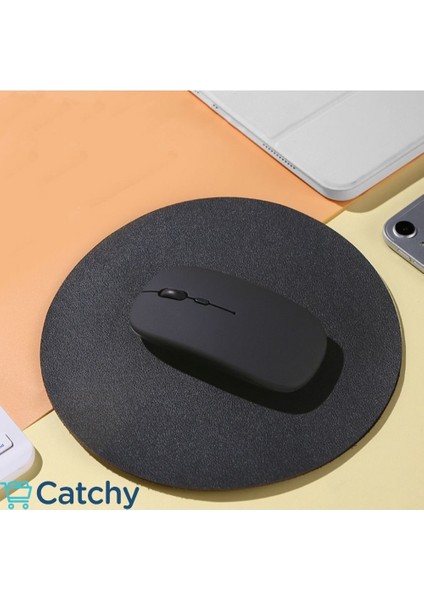 Mk-4 Kablosuz Ergonomik Apple-Android-Windows Manyetik Tablet Kılıf Uyumlu Klavye Mouse Kiti(Türkçe Q Klavye)