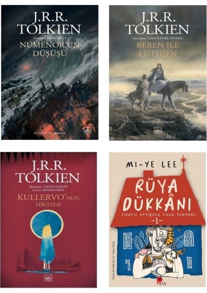 Numenor'un Düşüşü - Beren ile Luthien - Kullervo'nun Hikayesi - Rüya Dükkanı - J. R. R. Tolkien