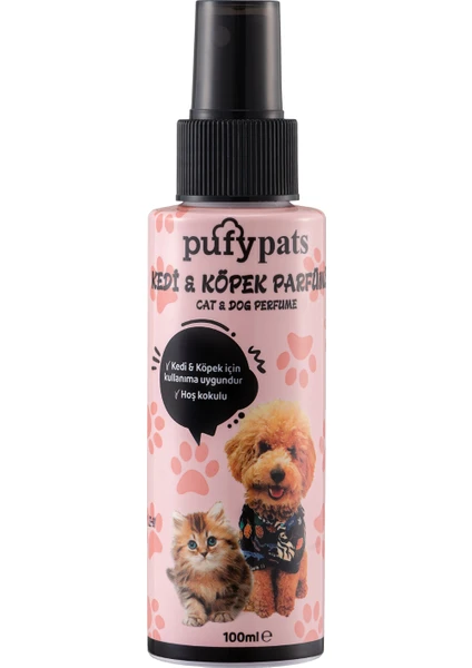 Pufy Pats Kedi&köpek Parfümü​ 100 ml