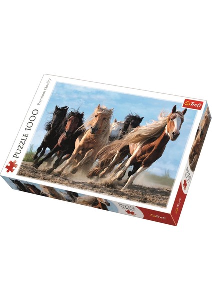 Galloping Horses 1000 Parça Puzzle