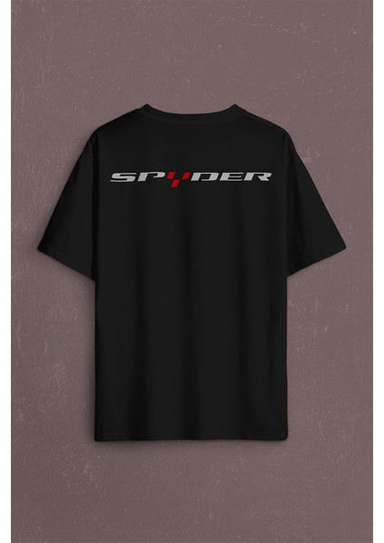 Can-Am Spyder Bombardıier Roadster Örümcek Sırt Ön Baskılı Oversize Tişört T-Shirt fiyatları