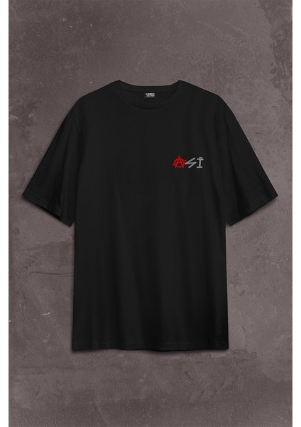 Uçan Kartal Asi Taraftar Beşiktaş Sırt Ön Baskılı Oversize Tişört T-Shirt fiyatları