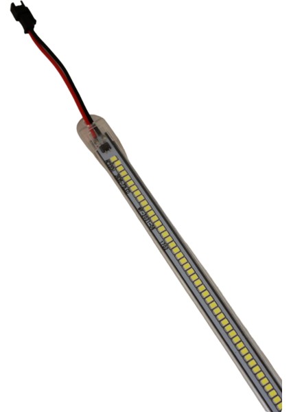 220 Volt 2835 Çubuk LED 30 cm Kasalı Dim Edilebilir Bar LED Beyaz 6000-6500K-Şeffaf Cam modelleri
