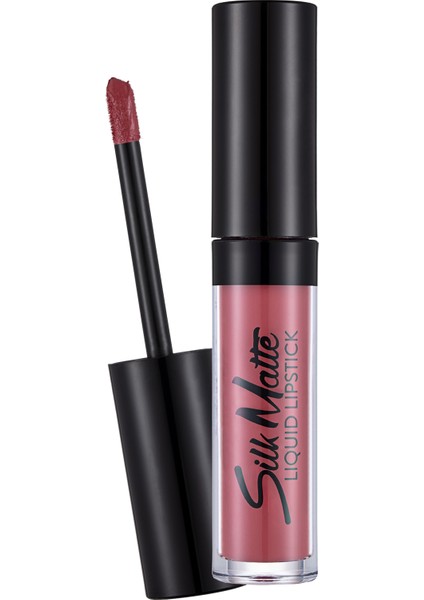 Silk Matte Yoğun Renk Veren Uzun Süre Kalıcı Likit Mat Ruj (056 Gossip Girl) 8682536033008
