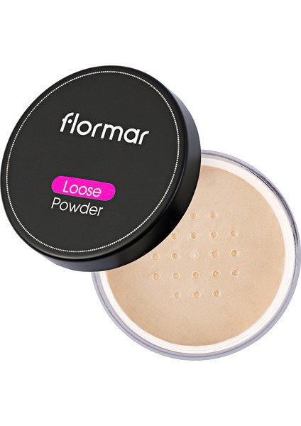 Loose Ultra İnce Dokulu & Yarı Mat Bitişli Sabitleyici Toz Pudra