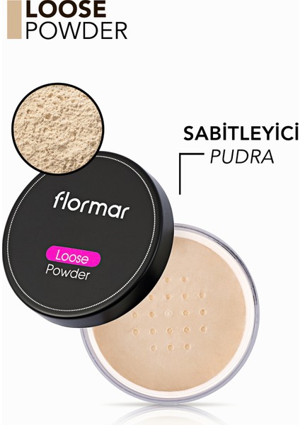 Loose Ultra İnce Dokulu & Yarı Mat Bitişli Sabitleyici Toz Pudra modelleri