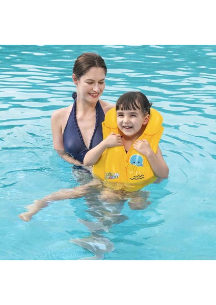Swim Safe Step B Bestway 32034 Şişme Can Yeleği 3-6 Yaş 51 Cm