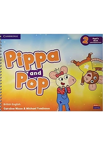 Pippa and Pop Level 2 Pupil's Book With Digital Pack + Activity Book