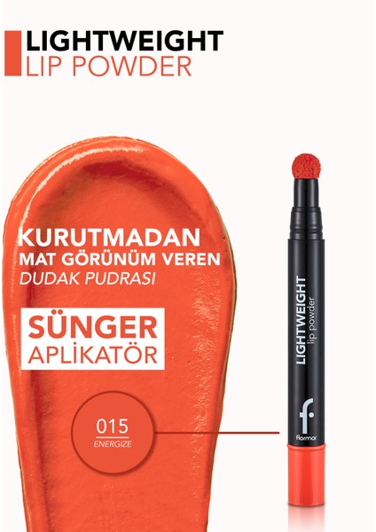 Lightweight Yarı Transparan & Mat Bitişli Nemlendirici Dudak Pudrası fırsatları