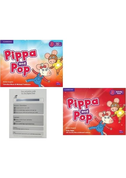 Pippa and Pop Level 3 Pupil's Book With Digital Pack + Activity Book