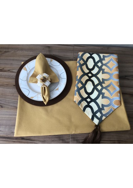 Sofra Sunum Degrade Ottoman Desenli