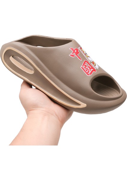 Hindistan Cevizi Terlik Erkekler Yaz Stepping Yumuşak Alt Spor Sandalet (Yurt Dışından)