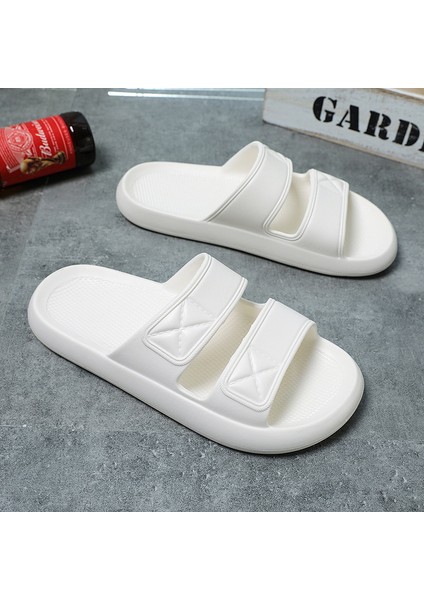 Yeni Yazlık Terlik Erkek Açık Rahat Kaymaz Sandaletler ve Terlikler Moda Trendi Rahat Plaj Ayakkabısı (Yurt Dışından)