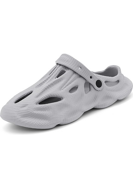 Kaymaz Unisex Terlik - Gri (Yurt Dışından)