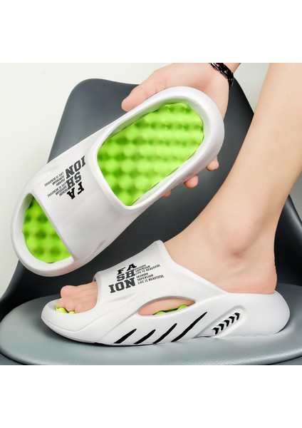 Erkek Terlik Yaz Yeni Stil Eva Parmak Arası Terlik Iki Renkli Moda Trendy Sandalet ve Terlik (Yurt Dışından)