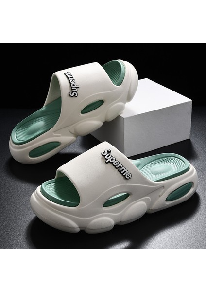 Terlik Erkek Dış Giyim Trendy Sandalet Erkek Doğa Sporları Erkek Ayakkabı Kaymaz Yumuşak Alt Plaj Sandalet Erkek Modelleri (Yurt Dışından)