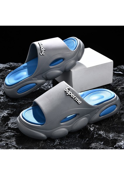 Terlik Erkek Dış Giyim Trendy Sandalet Erkek Doğa Sporları Erkek Ayakkabı Kaymaz Yumuşak Alt Plaj Sandalet Erkek Modelleri (Yurt Dışından)