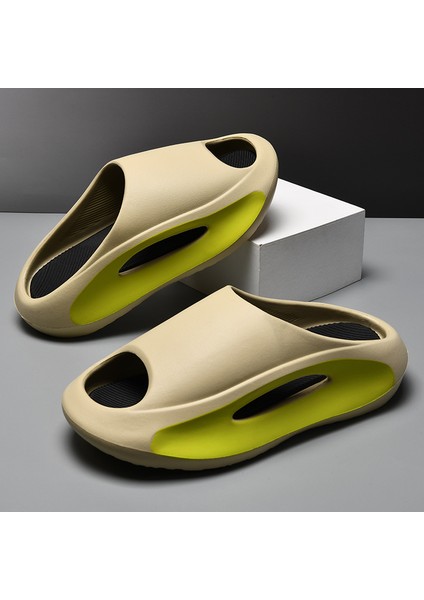 Terlik Erkek Trendy Tüm Maç Dış Giyim Deodorantı Kaymaz Fit Kalın Alt Artış Spor Eğlence Plaj Flip Flop (Yurt Dışından) fiyatları