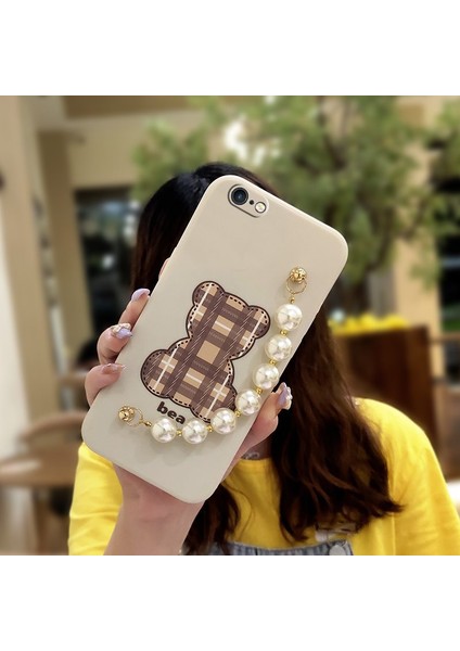 Telefon Kılıfı iphone 6 /6s Plus Zincirli Tam Kapaklı Telefon Kılıfı (Yurt Dışından)