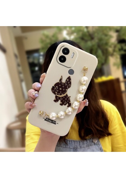 Telefon Kılıfı Redmi A1 Plus Zincirli Tam Kapaklı Telefon Kılıfı (Yurt Dışından)