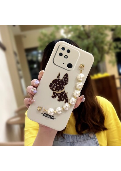 Telefon Kılıfı Redmi 10C/ Redmi 10 Zincirli Tam Kapaklı Telefon Kılıfı (Yurt Dışından)