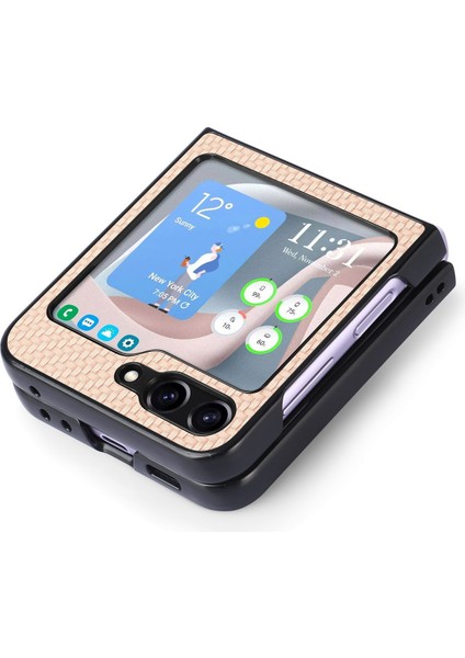 Telefon Kılıfı Samsung Galaxy Z Flip 3 Deri Telefon Kılıfı Kabuk (Yurt Dışından) indirimleri