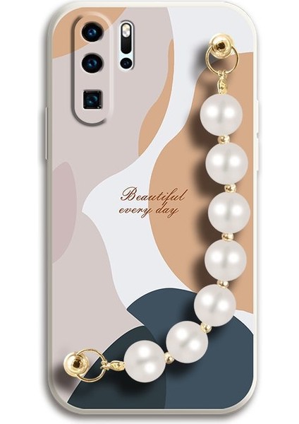 Telefon Kılıfı Huawei P30 Pro Zincirli Tam Kapaklı Telefon Kılıfı (Yurt Dışından)