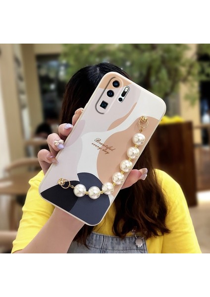 Telefon Kılıfı Huawei P30 Pro Zincirli Tam Kapaklı Telefon Kılıfı (Yurt Dışından)