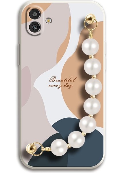 Telefon Kılıfı Samsung Galaxy M13 5g Zincirli Tam Kapaklı Telefon Kılıfı (Yurt Dışından)