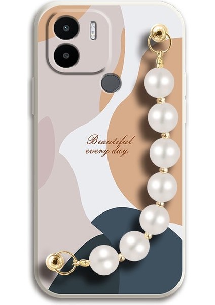 Telefon Kılıfı Redmi A1 Plus Zincirli Tam Kapaklı Telefon Kılıfı (Yurt Dışından)