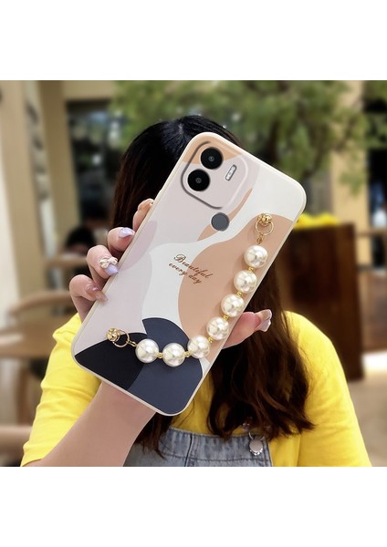 Telefon Kılıfı Redmi A1 Plus Zincirli Tam Kapaklı Telefon Kılıfı (Yurt Dışından) fiyatları