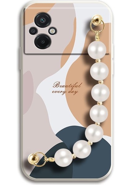 Telefon Kılıfı Xiaomi Poco M5 4g Zincirli Tam Kapaklı Telefon Kılıfı (Yurt Dışından)