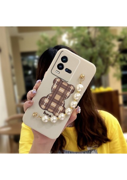 Telefon Kılıfı Vivo Iqoo 10 Zincirli Tam Kapaklı Telefon Kılıfı (Yurt Dışından)