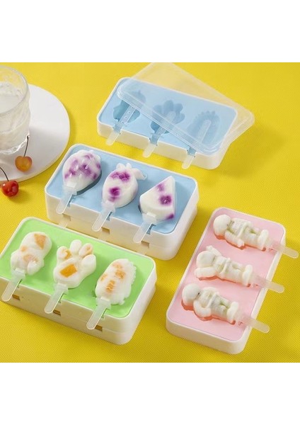 Dondurma Kalıbı Dondurma Dondurma Kalıbı Ev Yapımı Gıda Sınıfı Silikon Çocuk Popsicle Popsicle Şerbet Değirmeni (Yurt Dışından) fiyatları