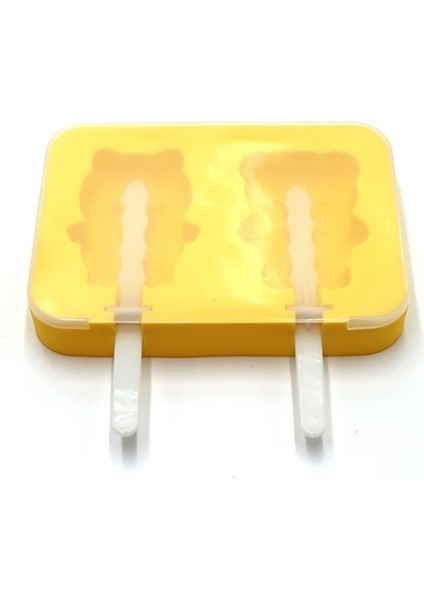 Popsicle Silikon Kalıp Yaratıcı Karikatür Kar Kalıp Dıy Ev Yapımı Popsicle Kalıp, Noel Buz Kalıbı Kalıp (Yurt Dışından)