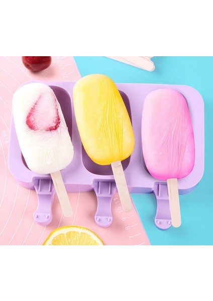 Ev Dondurma Kalıp Popsicle Popsicle Dondurma Şerbeti Yapmak Için Gıda Sınıfı Silikon Kalıp Tipi Ev Yapımı Dondurulmuş Buz Küpleri (Yurt Dışından) modelleri