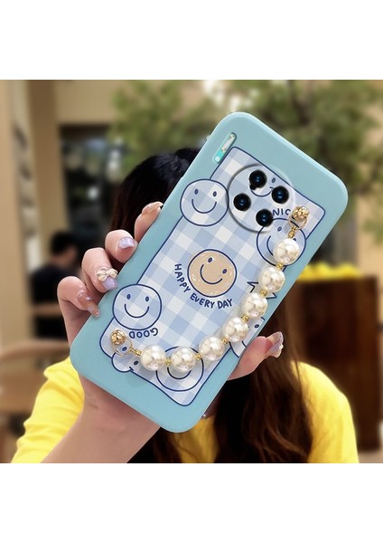 Telefon Kılıfı Huawei Mate 30 Pro Zincirli Tam Kapaklı Telefon Kılıfı (Yurt Dışından)