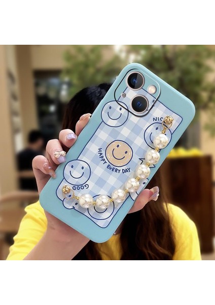 Telefon Kılıfı iphone 13 Mini Zincirli Tam Kapaklı Telefon Kılıfı (Yurt Dışından)