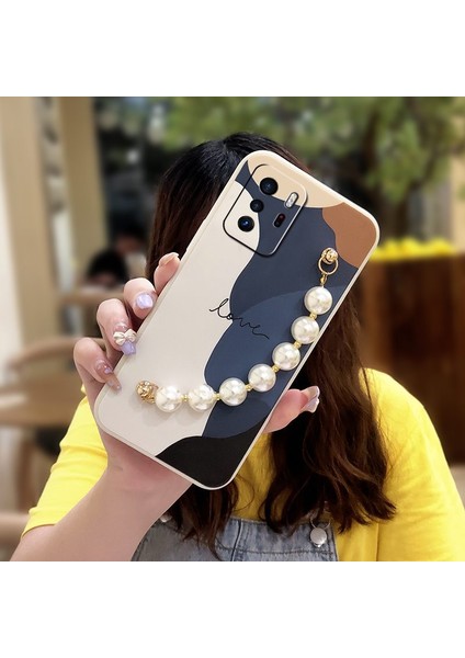 Telefon Kılıfı Xiaomi Poco X3 Gt Zincirli Tam Kapaklı Telefon Kılıfı (Yurt Dışından)