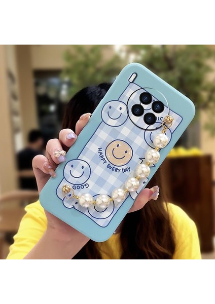 Telefon Kılıfı Huawei Nova 8i Zincirli Tam Kapaklı Telefon Kılıfı (Yurt Dışından) fiyatları