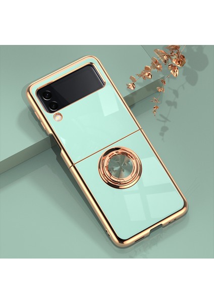 Telefon Kılıfı Samsung Galaxy Z Flip 3 Elektroliz Telefon Kılıfı Kapak Kabuğu (Yurt Dışından)