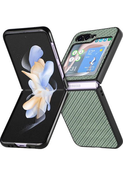 Telefon Kılıfı Samsung Galaxy Z Flip 5 Deri Telefon Kılıfı (Yurt Dışından)