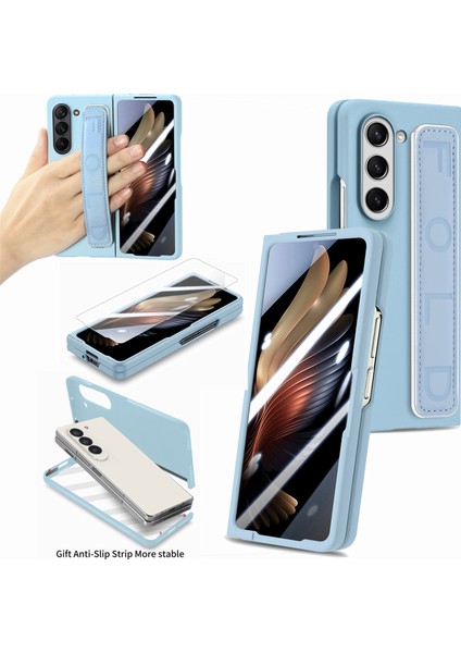 Telefon Kılıfı Samsung Galaxy Z Fold 5 Kemerli Telefon Kılıfı Kabuğu (Yurt Dışından)
