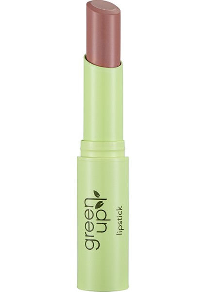 Green Up Vegan Formüllü Yoğun Renk Veren Nemlendirici Stick Ruj (001 Nude Beauty) 4251903322164